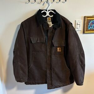 Brown Carhartt jacket